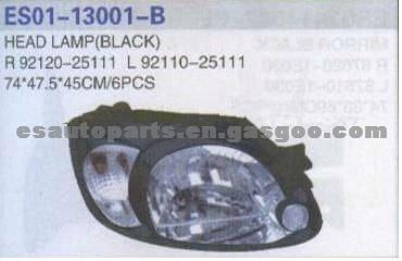 HEAD LAMP (BLACK) ES01-13001-B