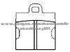 Brake Pad for VOLKSWAGEN 111 698 151 A