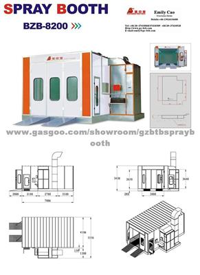 BZB-8200 Spray Booth