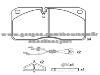 Brake Pad for RENAULT 5001 014 704