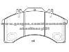 Brake Pad for IVECO 190 6170