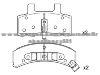 Brake Pad for CADILLAC 1232 1430