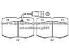 Brake Pad for IVECO 190 6428