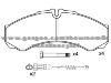 Brake Pad for IVECO 299 408 6