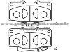 Brake Pad for TOYOTA 04465-60050