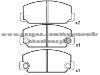 Brake Pad for TOYOTA 04491-20062