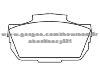 Brake Pad for SAAB 78 68 284