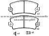 Brake Pad for RENAULT 60 00 039 184