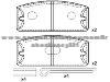 Brake Pad for RENAULT 0996031700