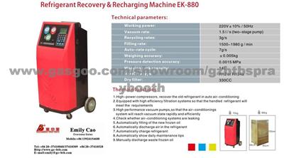 Refrigerant Recycling Machine EK-880