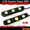 Universal Fit Xenon White 6W High Power 3-LED Daytime Running Light /DRL Kit/Fog Light/ Daytime Running Light (LED Day Light) DRL Lamps Kit