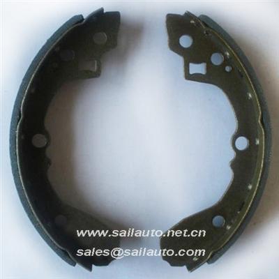 S775 Spare Parts Brake Lining Shoe For MAZDA