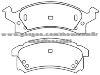 Brake Pad for CHEVROLET 12510050