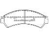 Brake Pad for CHEVROLET 1802 9791