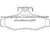 Brake Pad for DAEWOO 9624 5179