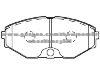 Brake Pad for INFINITI 41060-60U90