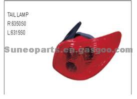 Peugeot 206 Tail Lamp R6350S0 L6350S0