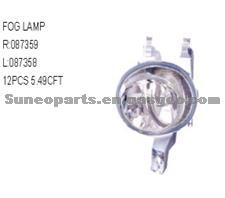 Peugeot 206 Front Fog Lamp R087359L087358