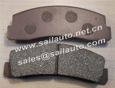 LADA Good Friction Coefficient Ceramic Brake Pad WVA20660