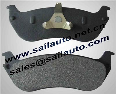 FORD, LINCOLN, MERCURY Professional Brake Pads D674-7555