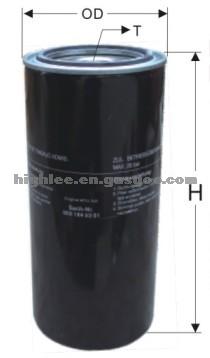 Oil Filter 0031845301 Benz Truck