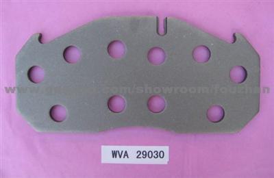Truck And Bus Brake Pads Steel Backing Plate WVA29030