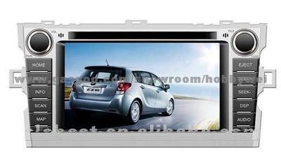 Car DVD GPS TOYOTA HIGHLANDER 2012 With 7 Inch Touch Screen