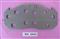 Truck And Bus Brake Pads Steel Backing Plate WVA29030