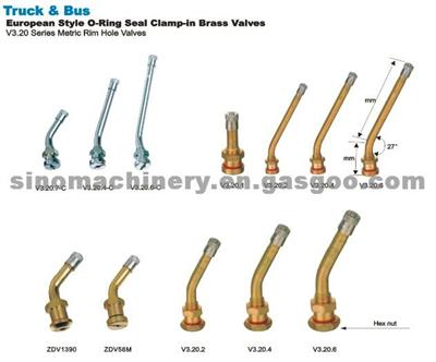 European O-Ring Seal Clamp-In Valves V3.20