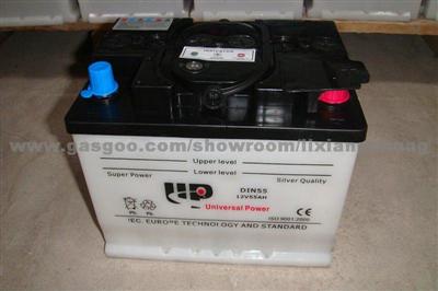 DIN 55 Car Battery 12V55AH