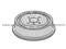 Brake Drum For OPEL 05 68 056