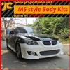 BMW Series 5 M5 Style Body Kit(Front Bumper, Rear Bumper,Side Skirts)