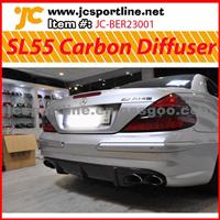 Benz R230 AMG SL55 Carbon Fiber Rear Diffuser