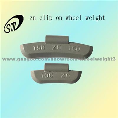 Zn Clip On Wheel Weight With Hight Quality Control