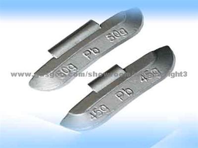 Zinc Clip On Automotive Wheel Weight For Difference Size Car Wheels