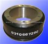 heavy duty truck spare parts BPW brake drum