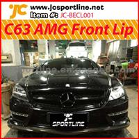 Benz W219 2012 CLS-Class C63 AMG Carbon Fiber Front Lip Bumper