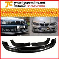 BMW E46 M3 AC Style Carbon Fiber Front Bumper Lip( 3pcs)