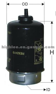 RE62419 JOHN DEERE OIL FILTER