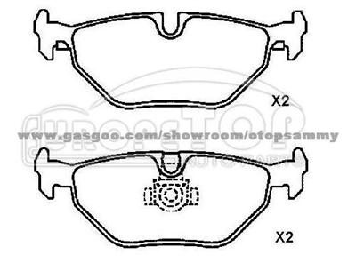 Brake Pad for BMW 3421 6761 281