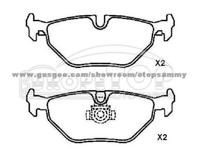 Brake Pad for BMW 3421 1163 395