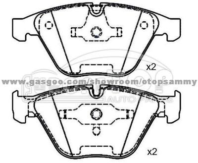 Brake Pad for BMW 3411 6764 540