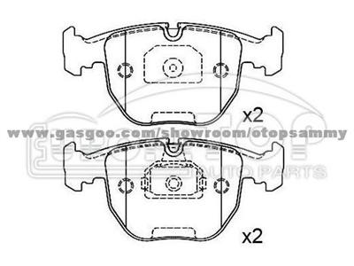 Brake Pad for BMW 3411 6761 252