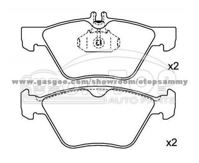 Brake Pad for Mercedes - Benz 002 420 45 20