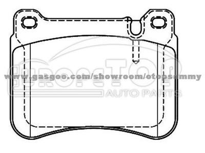 Brake Pad for Mercedes - Benz 004 420 51 20