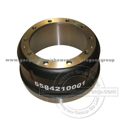 6584210001 Brake Drum for Mercedes Benz Heavy Duty Truck Aftermarket Spare Parts
