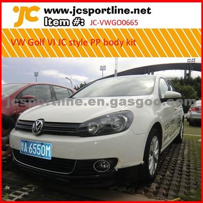 VW Golf VI JC Style PP Body Kit Bumper