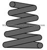 Coil Spring For TOYOTA Corolla 48231-16141,48231-1E200