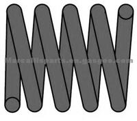 Coil Spring For BMW 5(E39) 33531093632,33531093633,33531093634,33531093940