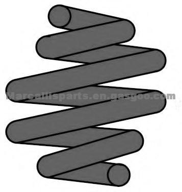 Coil Spring For VW Transporter 7E0411105A,7E0411105B,7E0411105C,7E0411105D